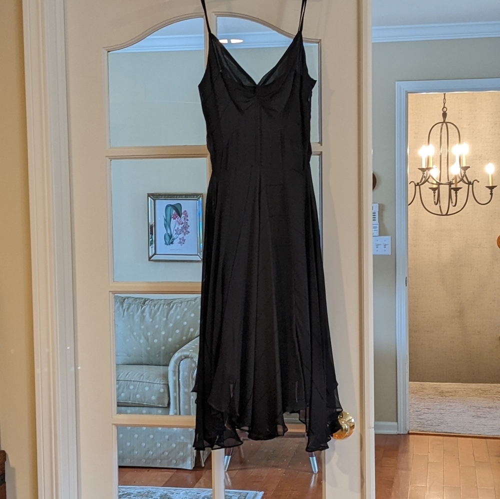 Milly of New York Black Silk Dress
